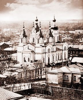 Так Свято-Покровский храм выглядел в 1890-х годах.